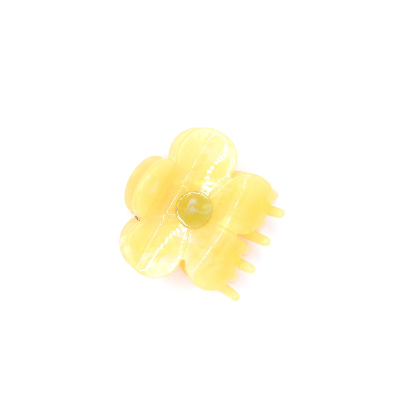 pince à cheveux fleur bleue Viciris
pince fleurine verte pour cheveux fins
pince à cheveux petite fleur jaune Viciris
pince rose à 5 pétales en acrylique