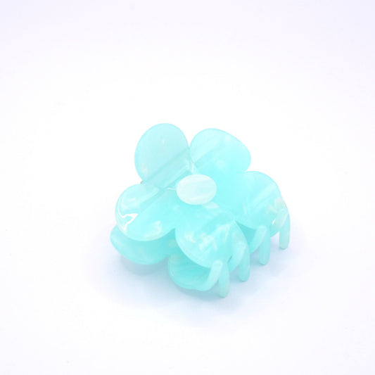 pince à cheveux fleur bleue Viciris
pince fleurine verte pour cheveux fins
pince à cheveux petite fleur jaune Viciris
pince rose à 5 pétales en acrylique
